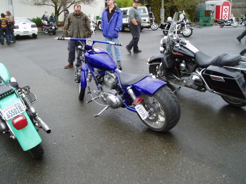 Blue bike