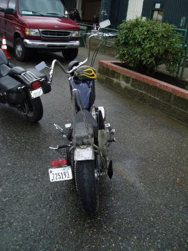 Pipes from rear